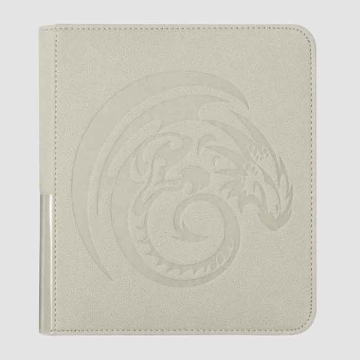[드래곤실드]카드 바인더 엘범 코덱스 집스터 링바인더 S - 애쉰 화이트 Card Codex Zipster Binder Small - Ashen White