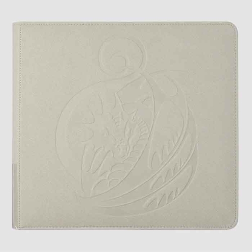 [드래곤실드]카드 바인더 엘범 코덱스 집스터 링바인더 XL - 애쉰 화이트 Card Codex Zipster Binder XL - Ashen White