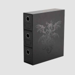 [드래곤실드]포트리스 3단 카드 보관함 - 블랙(흑색) Fortress Card Drawers - Black