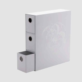 [드래곤실드]포트리스 3단 카드 보관함 - 화이트(백색) Fortress Card Drawers - White