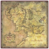 [얼티밋가드]플레이매트 Play-Mat Lord of the Rings Places of Middle Earth - "Middle Earth - Large"