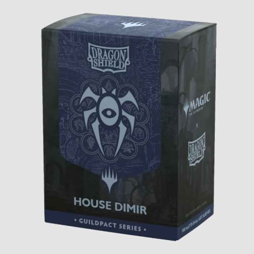 [드래곤실드]카드 프로텍터 매트 듀얼 아트 슬리브 스탠다드 사이즈 House Dimir (100매)