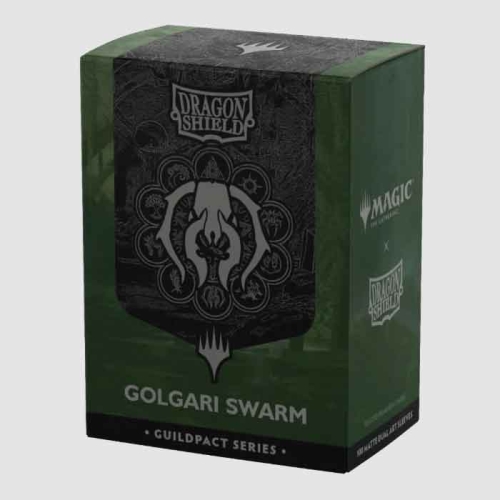 [드래곤실드]카드 프로텍터 매트 듀얼 아트 슬리브 스탠다드 사이즈 Golgari Swarm (100매)