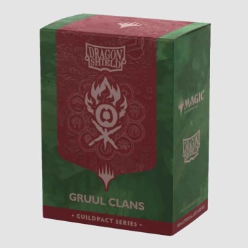 [드래곤실드]카드 프로텍터 매트 듀얼 아트 슬리브 스탠다드 사이즈 Gruul Clans (100매)