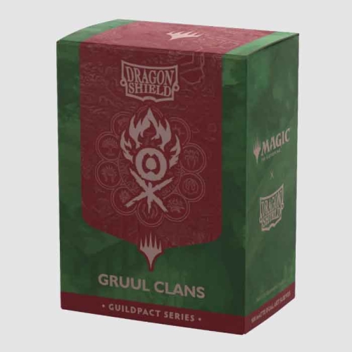 [드래곤실드]카드 프로텍터 매트 듀얼 아트 슬리브 스탠다드 사이즈 Gruul Clans (100매)