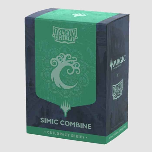 [드래곤실드]카드 프로텍터 매트 듀얼 아트 슬리브 스탠다드 사이즈 Simic Combine (100매)