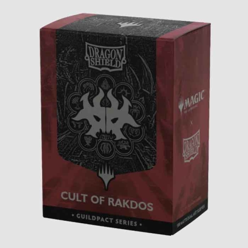 [드래곤실드]카드 프로텍터 매트 듀얼 아트 슬리브 스탠다드 사이즈 Cult of Rakdos (100매)