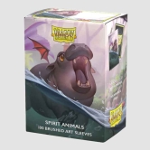 [드래곤실드]카드 프로텍터 브러시 아트 슬리브 스탠다드 사이즈 Spirit Animals - The Snortle (100매)