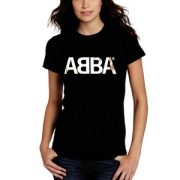 아바 ABBA logo gold 티셔츠