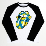 THE ROLLING STONES X SML 콜라보 blue 긴팔티셔츠