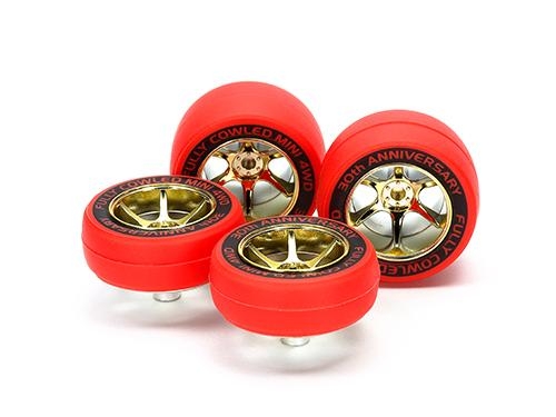 [95665] Red Slicks & G Plated Whl FC30