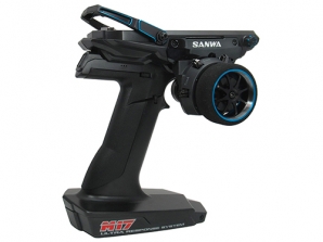 [037501] SANWA:Transmitter M17/RX493i Limited Blue 101A33074A