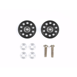 [92458] LW 13mm ALUMINUM BALL-RACE ROLLERS (RINGLESS/BLACK) (TKC 30TH Anniver.)