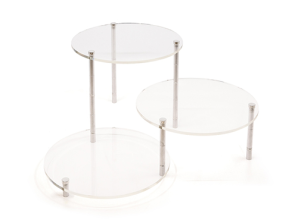 [6092237] PPC-K129 모델 베이스 R-18 계단식 전시대 세트(4mm 판)