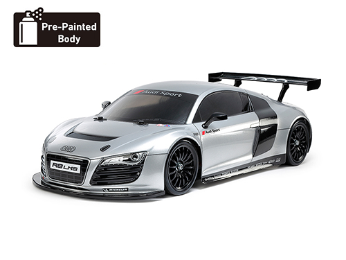 [47517] 1/10 RC Audi R8 LMS 2008 Sil PB (TT-02)