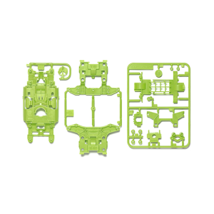 [95702] MS Chassis Set (YlGrn) M4S
