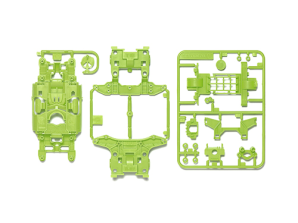 [95702] MS Chassis Set (YlGrn) M4S