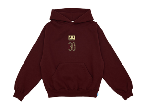 [온라인 선출시]  IAB STUDIO X TAMIYA KOREA 30TH ANNIVERSARY EMBROIDERY HOODIE (MAROON)