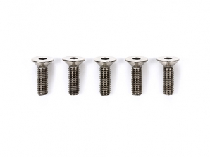 [53535] 3x10mm CSunk Hex Head Screw - 5pcs Titanium