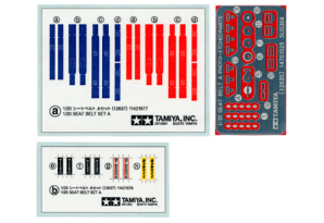[12637] 1/20 Seat Belt Set A