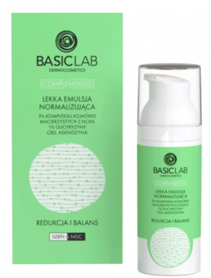 BASICLAB 라이트 노멀라이징 에멀젼 크림 50ml