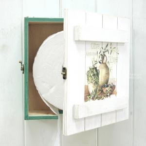 점보롤 우드케이스- 프로방스형 15%SALE