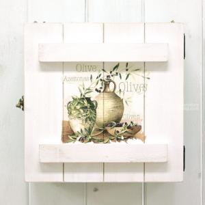 점보롤 우드케이스- 프로방스형 15%SALE