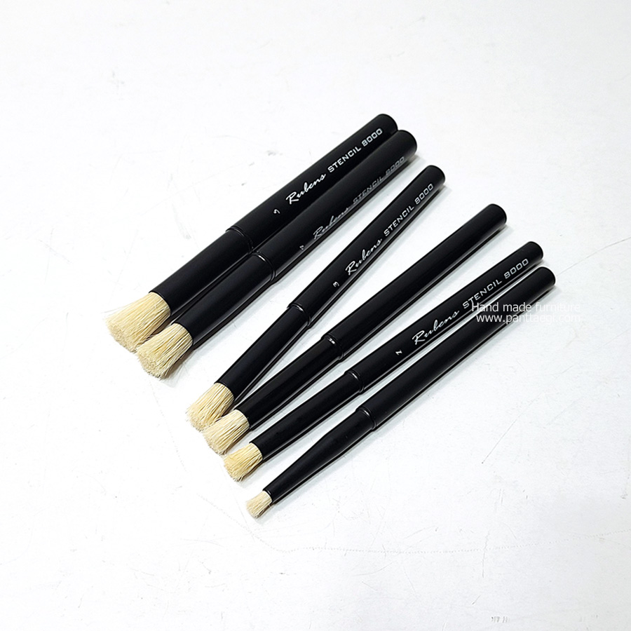 스텐실붓 - 낱개