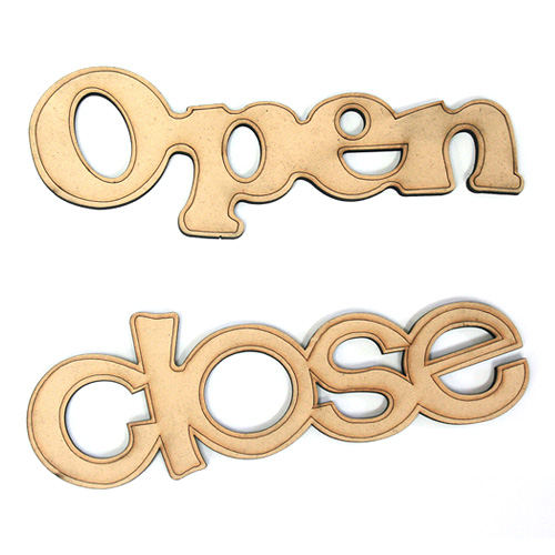 나무글자-OPEN/CLOSE 30%SALE