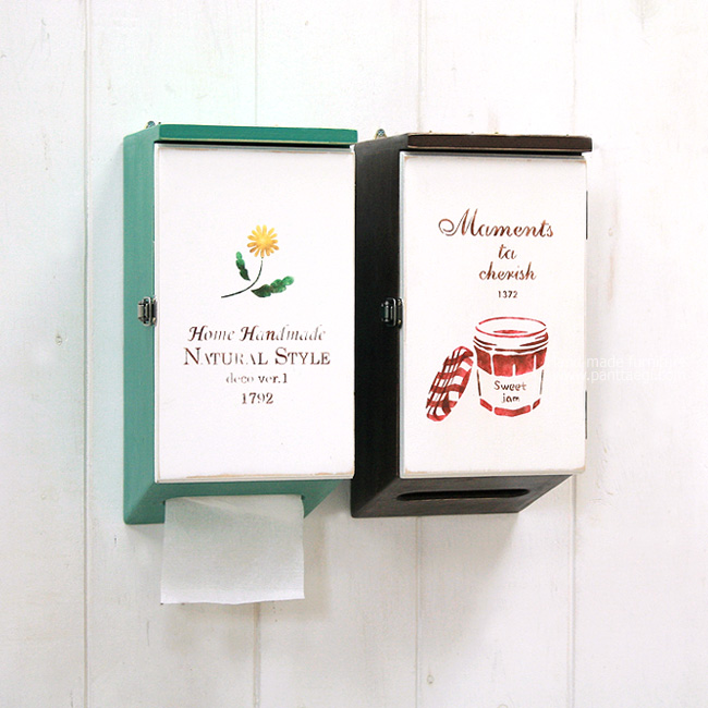 벽걸이 냅킨케이스-스텐실형 20%SALE