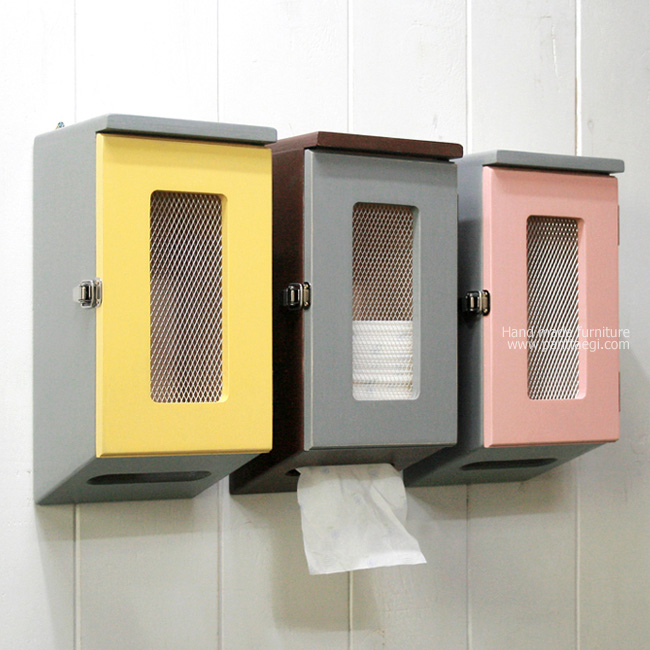 벽걸이 냅킨케이스-철망형 20%SALE