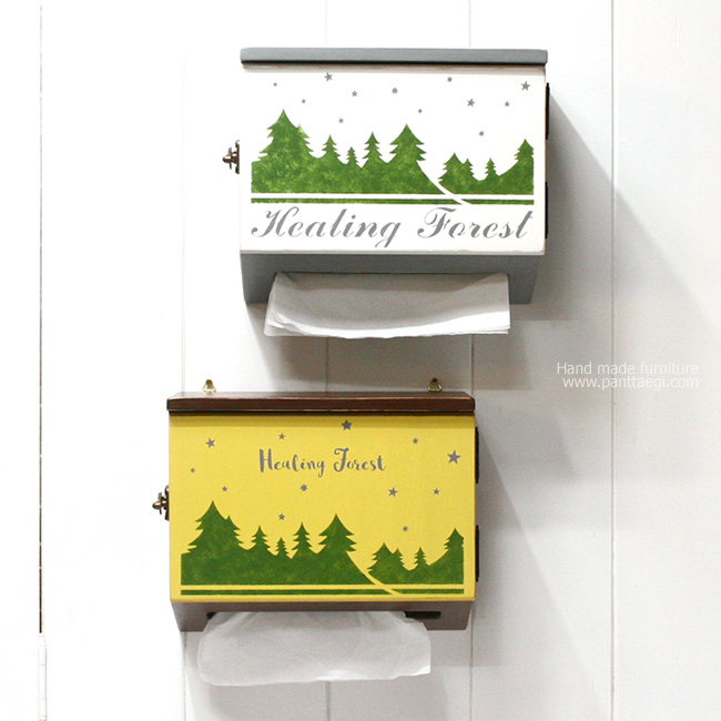 핸드타올 우드케이스-Healing Forest 20%SALE