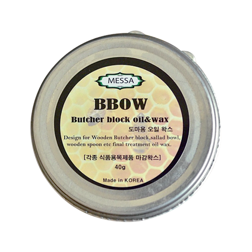 [메사]도마용 마감왁스 BBOW