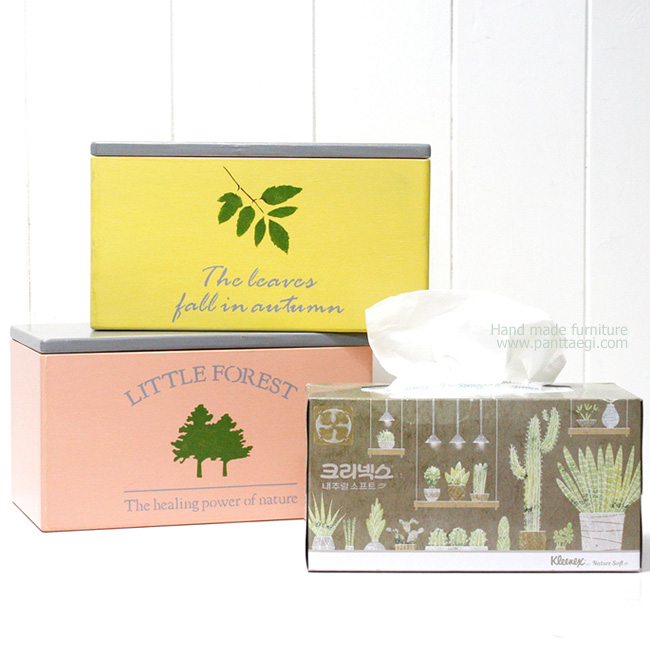 티슈케이스-피치/옐로우 20%SALE