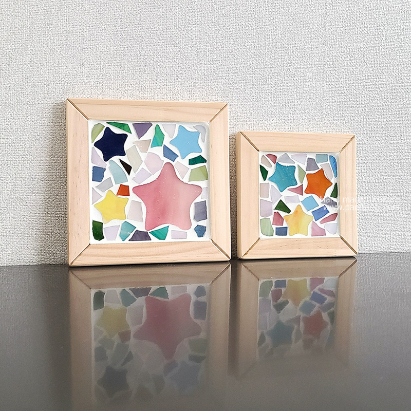 유리조각 컵받침만들기-별 15%SALE