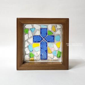 유리모자이크 액자만들기-십자가 20%SALE