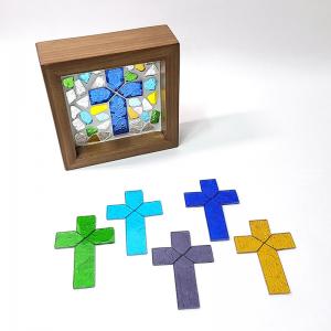 유리모자이크 액자만들기-십자가 20%SALE