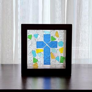 유리모자이크 액자만들기-십자가 20%SALE