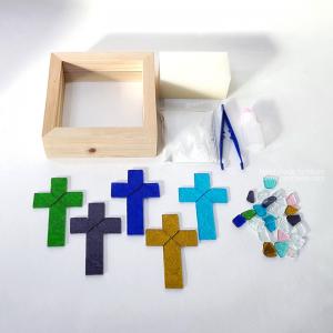 유리모자이크 액자만들기-십자가 20%SALE