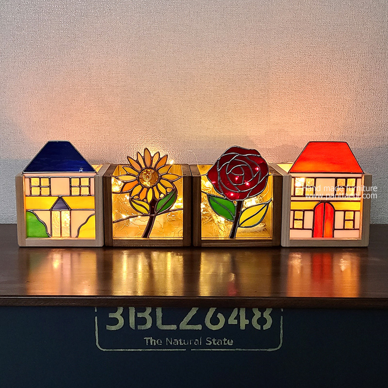 와이어전구 조명박스-다용도꽂이박스 15%SALE