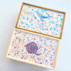 유리조각 미니상만들기-꽃 15%SALE