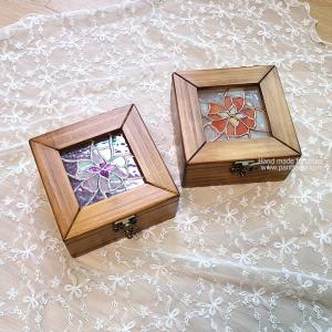 유리원목보관함 15%SALE