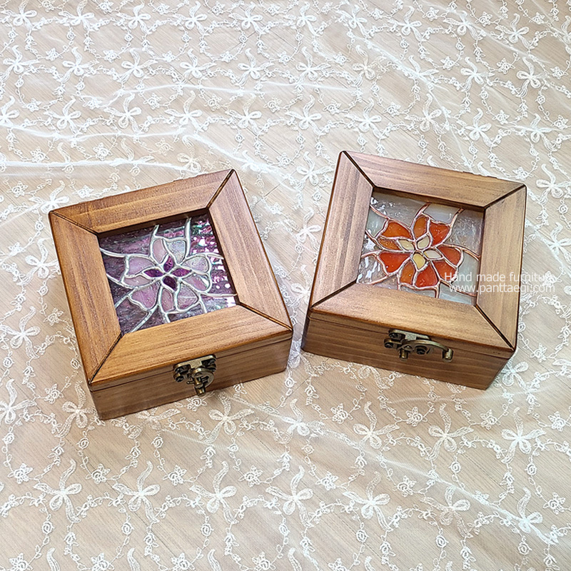 유리원목보관함 15%SALE