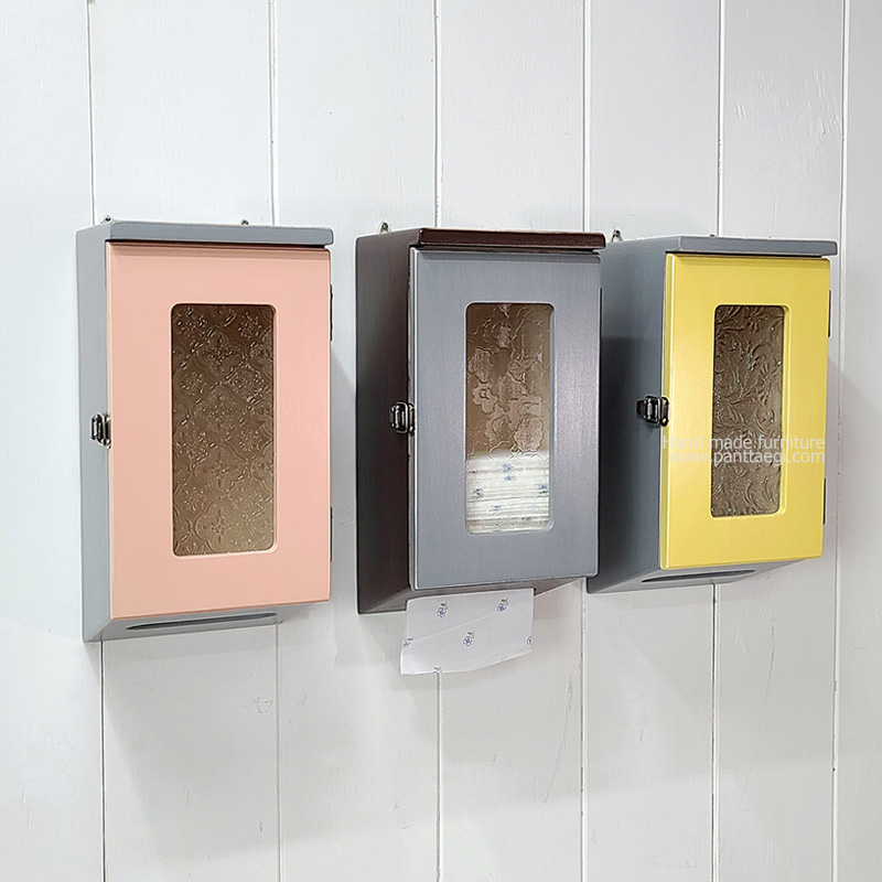 벽걸이 냅킨케이스-무늬유리 25%SALE