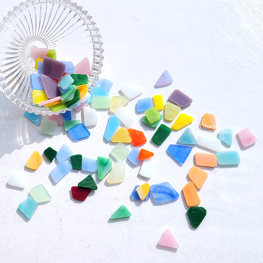 유리조각-불투명색유리 25%SALE