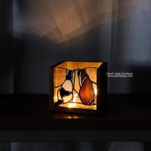 고양이 다용도꽂이박스-와이어전구 조명박스 10%SALE