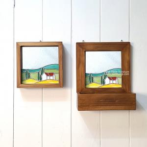 언덕위에집 원목액자거울 10%SALE