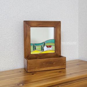 언덕위에집 원목액자거울 10%SALE