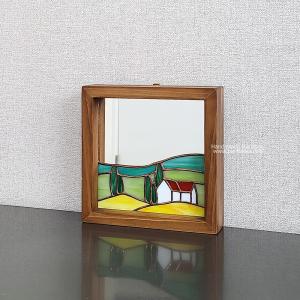 언덕위에집 원목액자거울 10%SALE