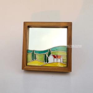 언덕위에집 원목액자거울 10%SALE